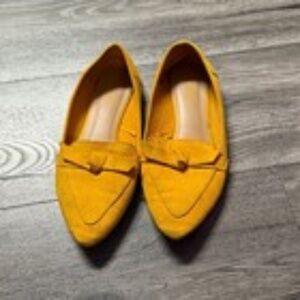 Women's Rouge Brand Mustard Yellow Flats Size 9